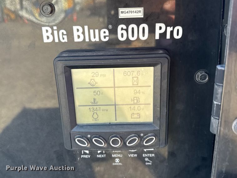 image for item DO8474 Miller Big Blue 600 Pro welder