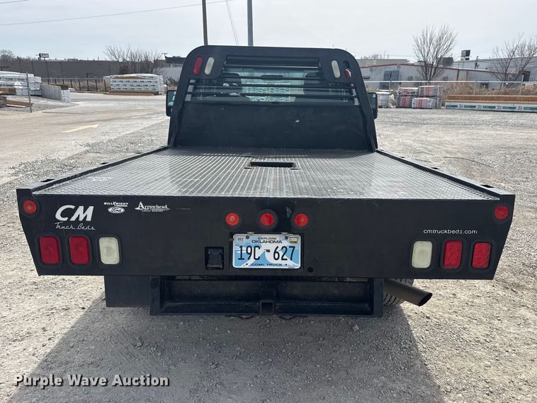 image for item DQ4347 2012 Ford F250 Super Duty XL flatbed pickup truck