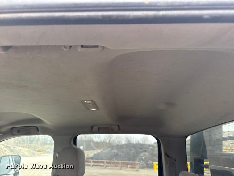 image for item DQ4362 2015 Chevrolet Silverado 3500HD Crew Cab flatbed pickup truck