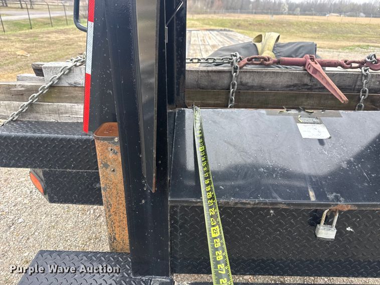 image for item DQ4369 2022 Gator Made 35+5 Gooseneck 30k equipment trailer