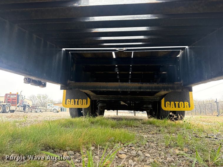 image for item DQ4369 2022 Gator Made 35+5 Gooseneck 30k equipment trailer
