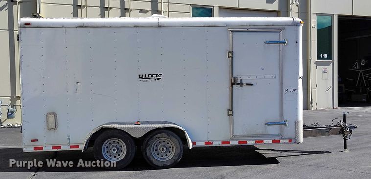 image for item DT0966 2014 Forest River enclosed cargo trailer