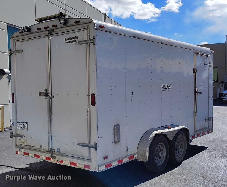 image for item DT0966 2014 Forest River enclosed cargo trailer
