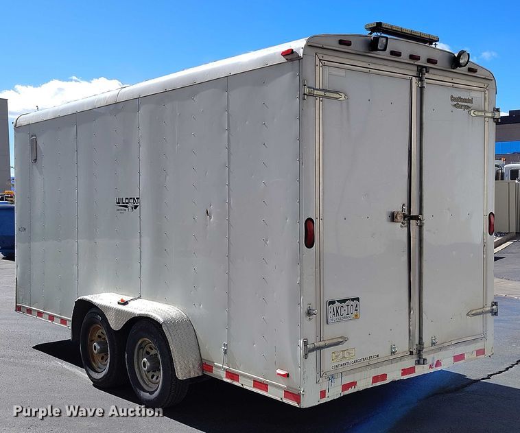 image for item DT0966 2014 Forest River enclosed cargo trailer