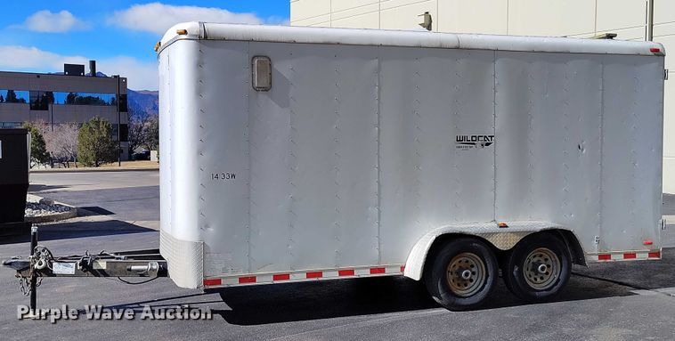 image for item DT0966 2014 Forest River enclosed cargo trailer