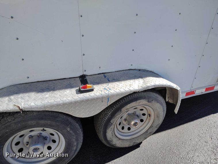 image for item DT0966 2014 Forest River enclosed cargo trailer