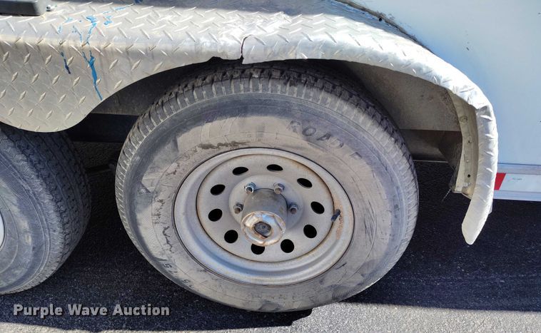 image for item DT0966 2014 Forest River enclosed cargo trailer