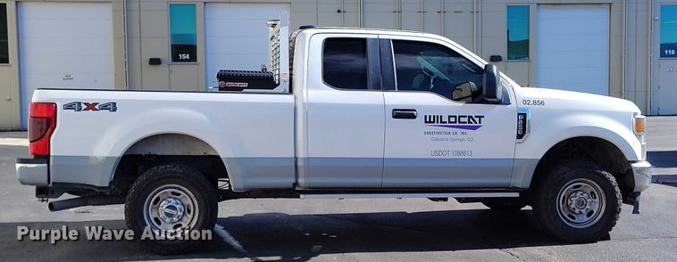 image for item DT0967 2021 Ford F250 Super Duty Ext. Cab pickup truck