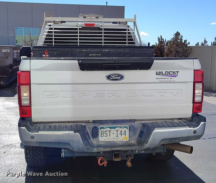 image for item DT0967 2021 Ford F250 Super Duty Ext. Cab pickup truck