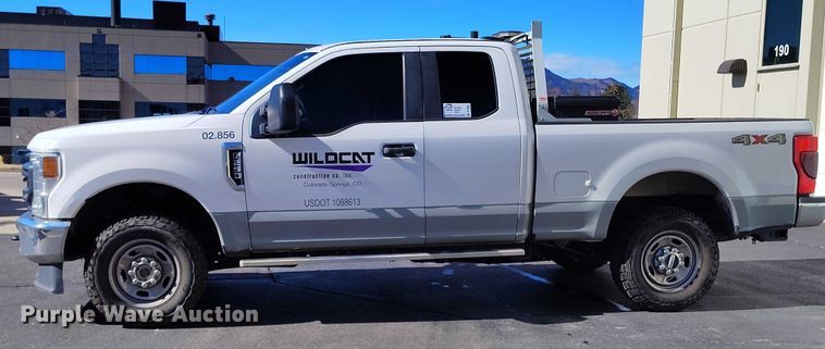 image for item DT0967 2021 Ford F250 Super Duty Ext. Cab pickup truck