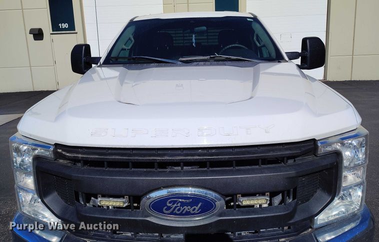 image for item DT0967 2021 Ford F250 Super Duty Ext. Cab pickup truck