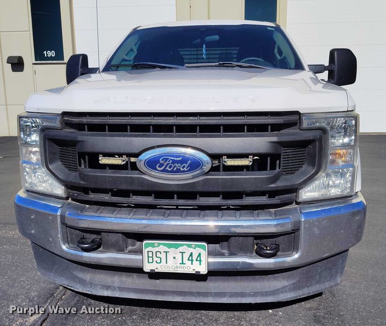 image for item DT0967 2021 Ford F250 Super Duty Ext. Cab pickup truck