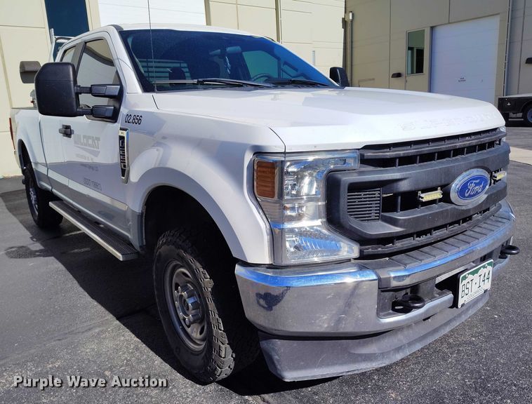 image for item DT0967 2021 Ford F250 Super Duty Ext. Cab pickup truck
