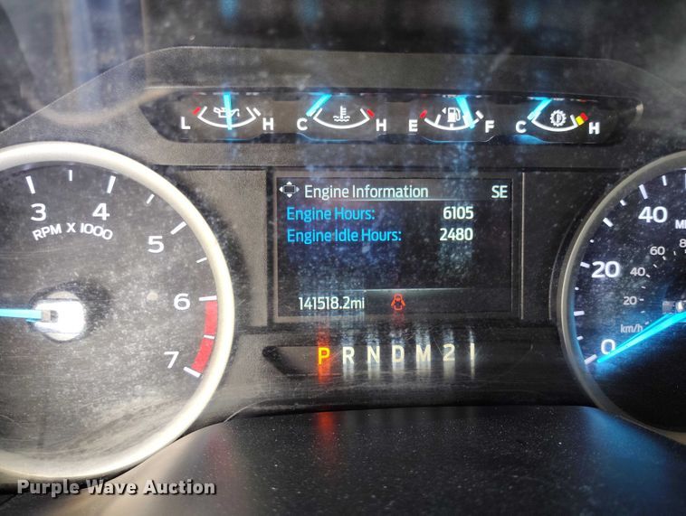 image for item DT0967 2021 Ford F250 Super Duty Ext. Cab pickup truck