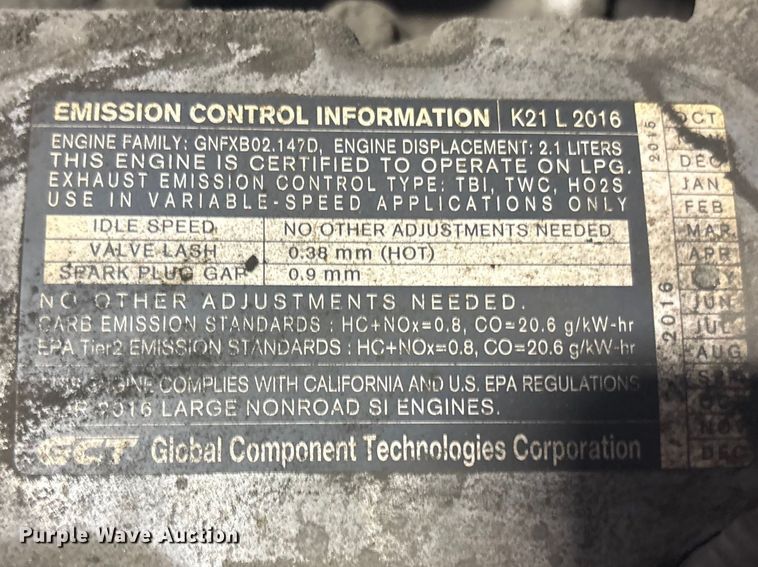 image for item DT2860 2016 UniCarriers PF50 forklift