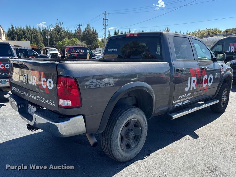 image for item DU0395 2018 RAM 2500 Crew Cab pickup truck