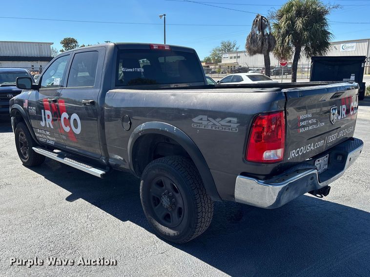 image for item DU0395 2018 RAM 2500 Crew Cab pickup truck