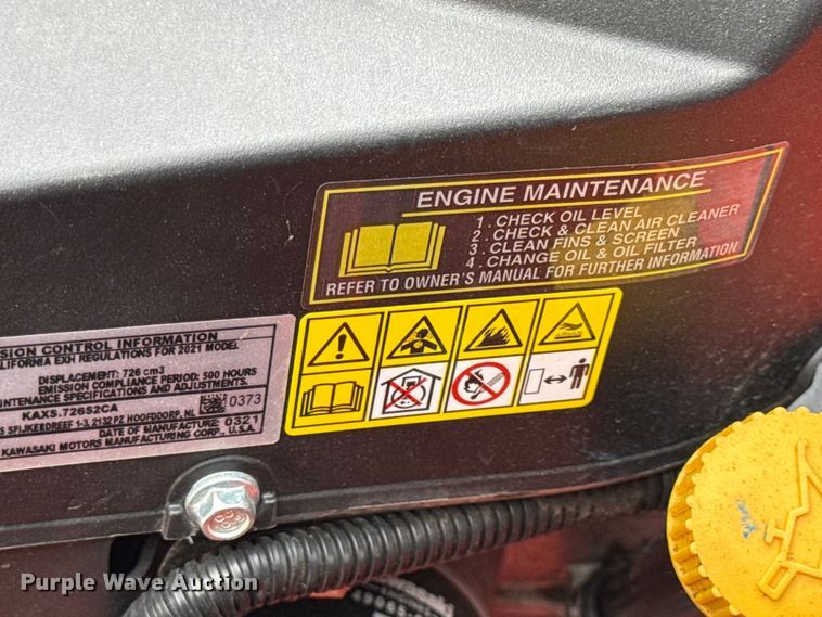 image for item DZ4401 Kubota Z412 ZTR lawn mower