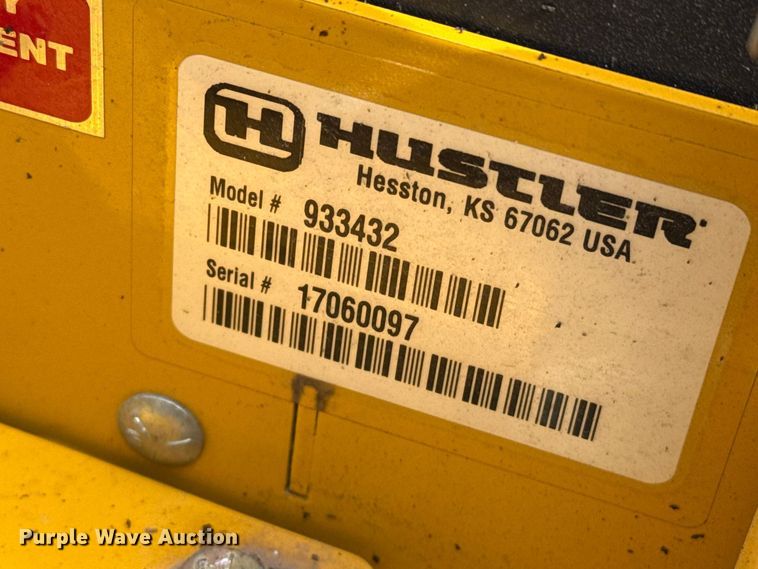 image for item DZ5138 Hustler Fastrak ZTR lawn mower