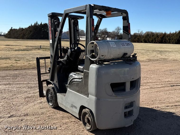image for item DZ5190 Nissan MCP1F2A25LV forklift
