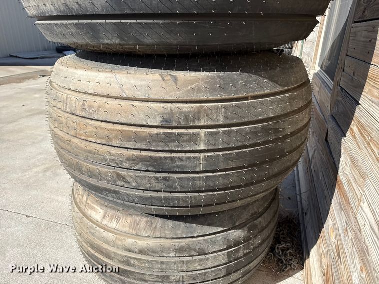 image for item DZ5224 (3) tires and wheels