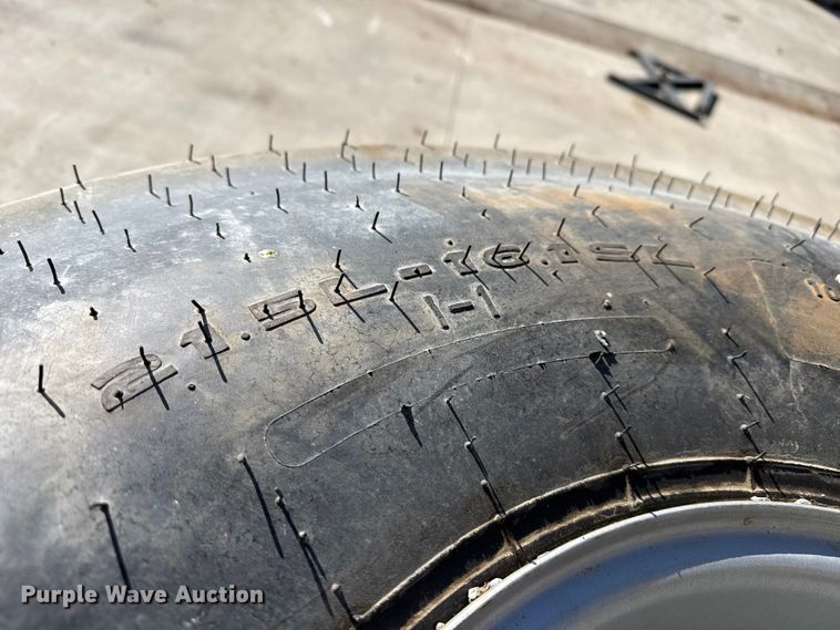 image for item DZ5227 (4) tires and wheels