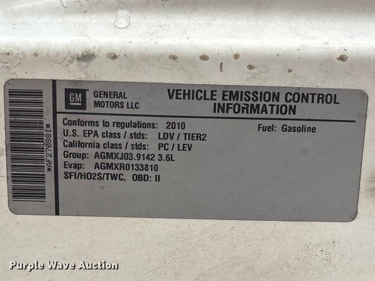 image for item EA4473 2010 Chevrolet Malibu 