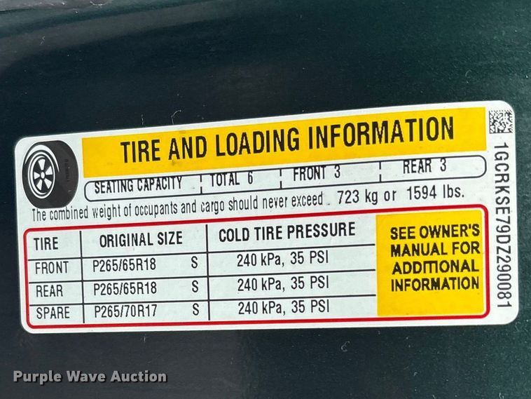 image for item EA4476 2013 Chevrolet Silverado 1500 Ext. Cab pickup truck