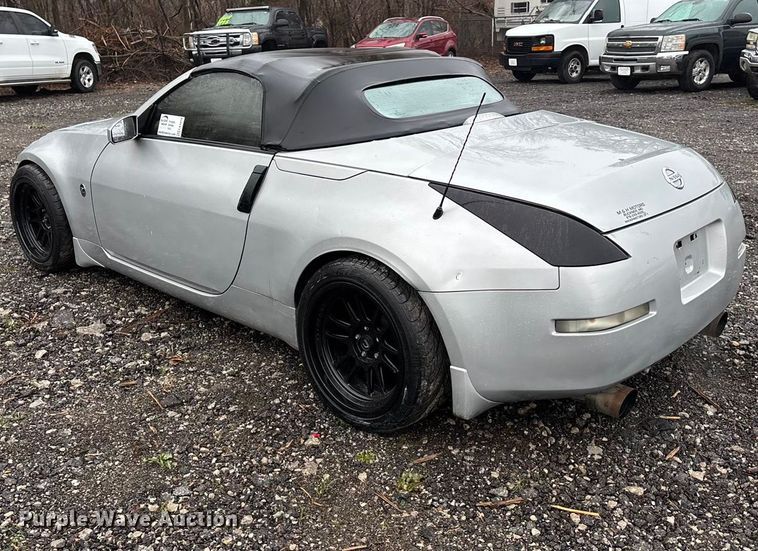 image for item EA4478 2004 Nissan 350Z convertible
