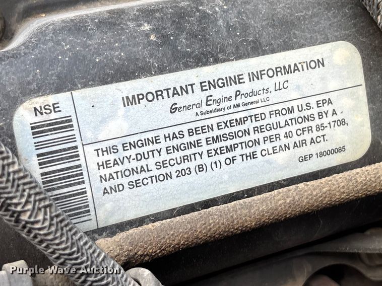 image for item EA4566 2007 AM General M1097R1 SUV