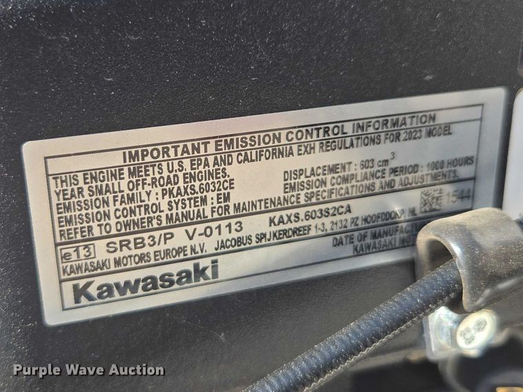 image for item EA5464 2004 Bobcat ZS4000 ZTR lawn mower