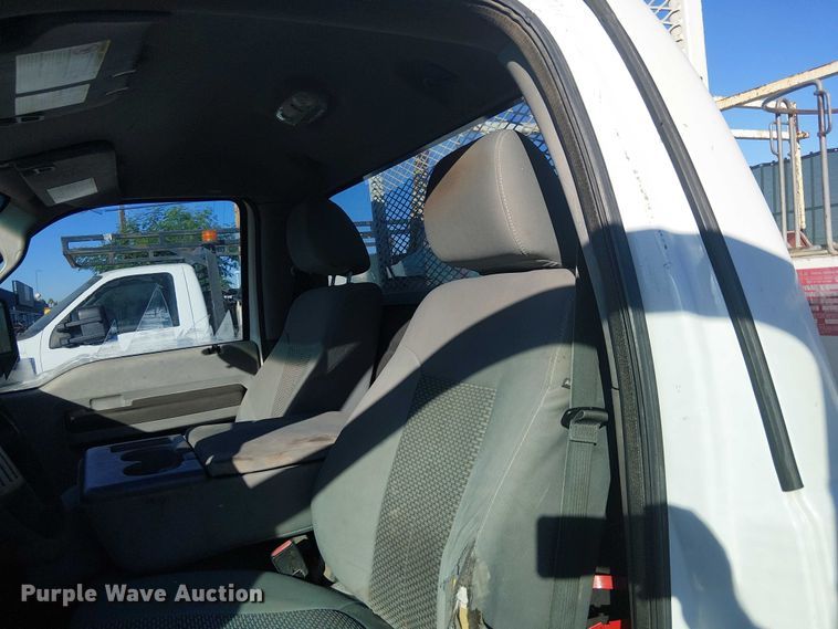 image for item EC1292 2015 Ford F250 Super Duty XL utility bed pickup truck