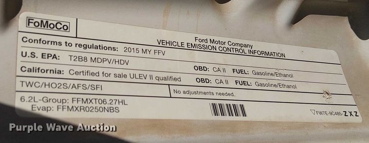 image for item EC1292 2015 Ford F250 Super Duty XL utility bed pickup truck