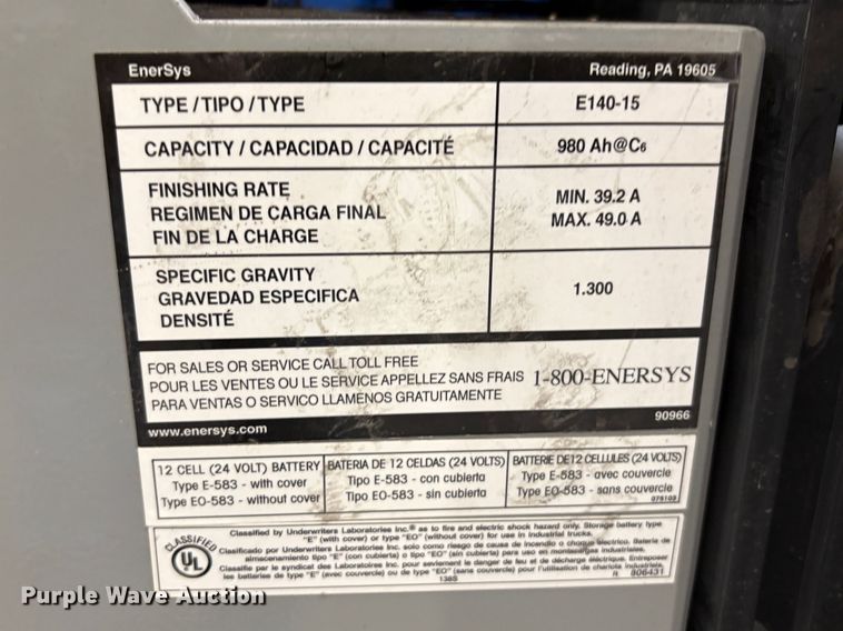 image for item EC8273 2016 Crown SP3520-30 order picker