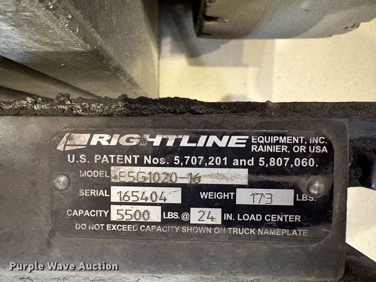 image for item EC8275 2016 UniCarriers PF50 forklift