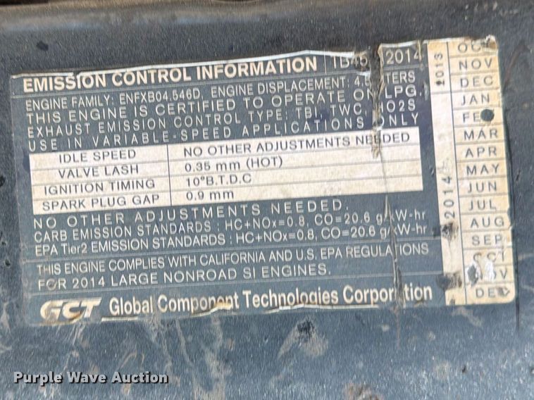 image for item ED5171 Caterpillar P8000 forklift