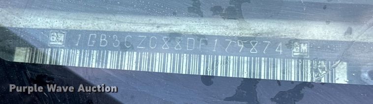 image for item EG1912 2013 Chevrolet Silverado 3500HD flatbed pickup truck