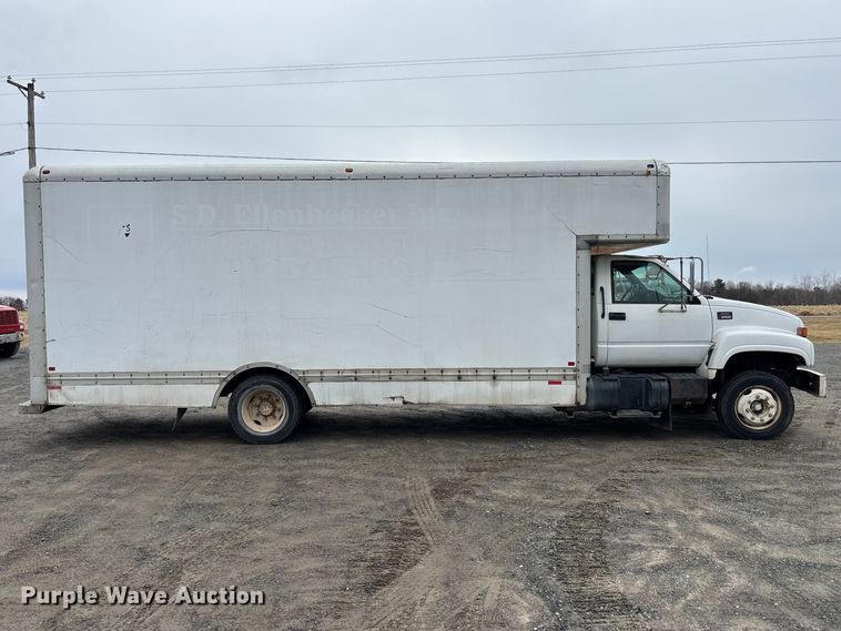 image for item EM5035 2000 GMC C5500 box truck