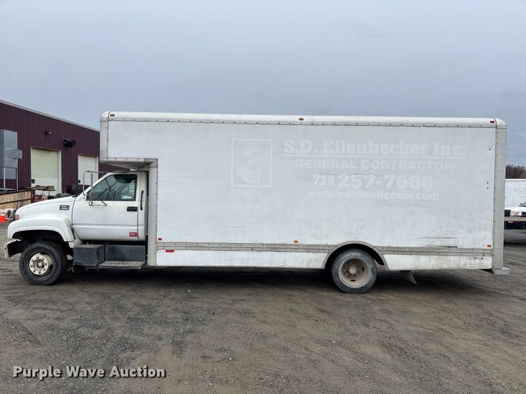 image for item EM5035 2000 GMC C5500 box truck