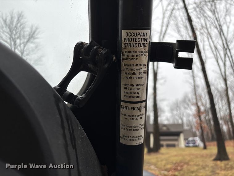 image for item EN5993 2012 John Deere XUV550 S4 utility vehicle