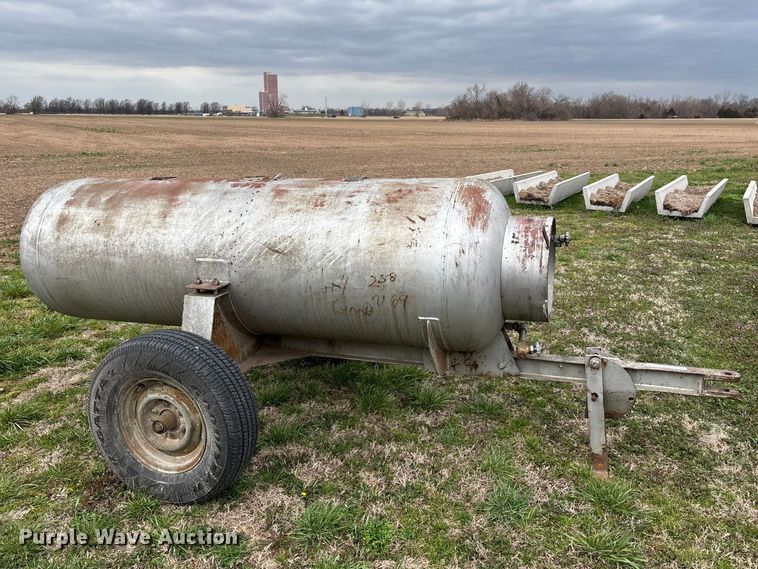 image for item EO4012 Shop Built portable propane tank trailer