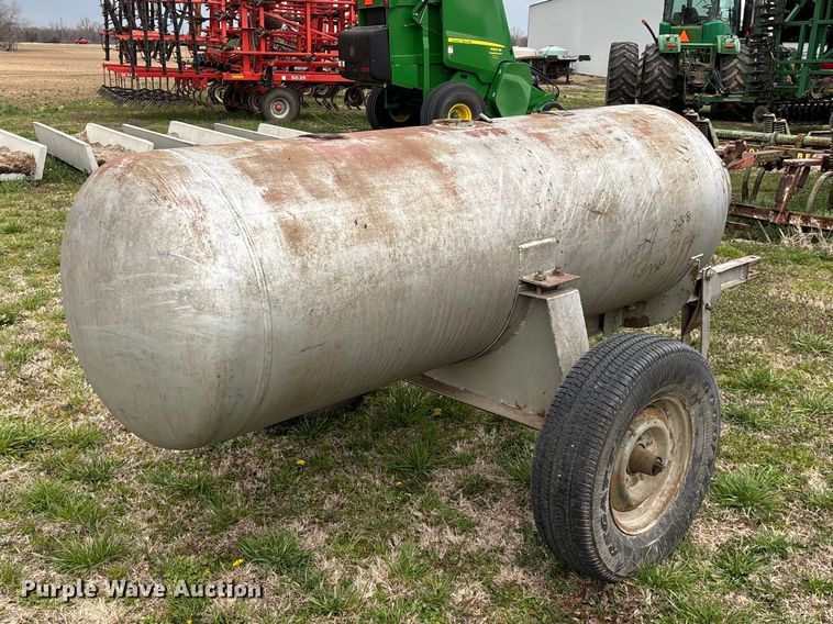 image for item EO4012 Shop Built portable propane tank trailer