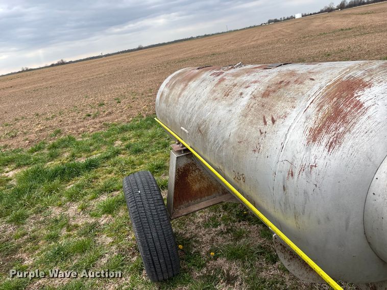 image for item EO4012 Shop Built portable propane tank trailer