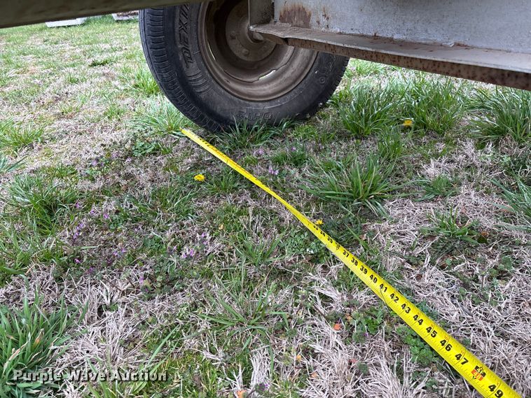 image for item EO4012 Shop Built portable propane tank trailer