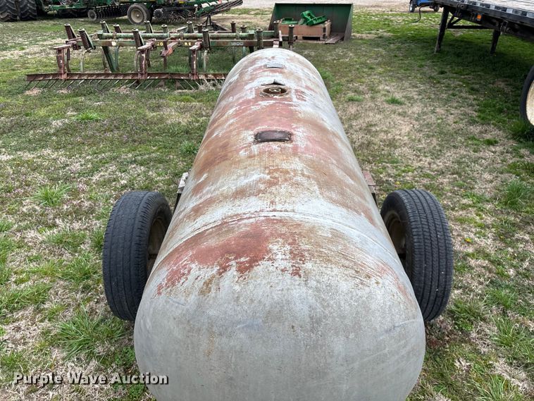 image for item EO4012 Shop Built portable propane tank trailer