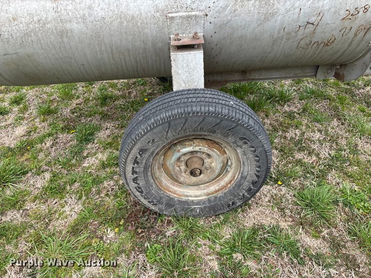 image for item EO4012 Shop Built portable propane tank trailer