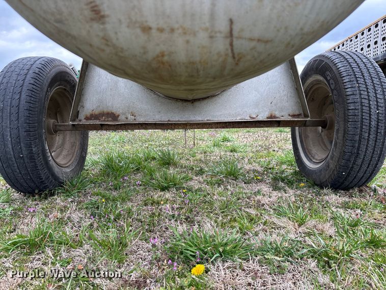 image for item EO4012 Shop Built portable propane tank trailer