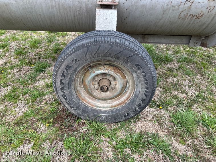 image for item EO4012 Shop Built portable propane tank trailer