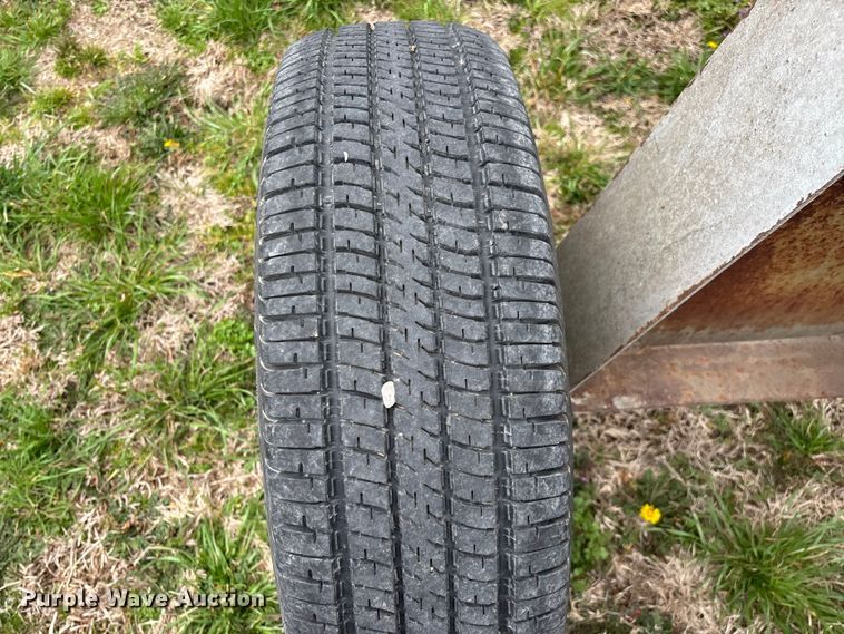 image for item EO4012 Shop Built portable propane tank trailer