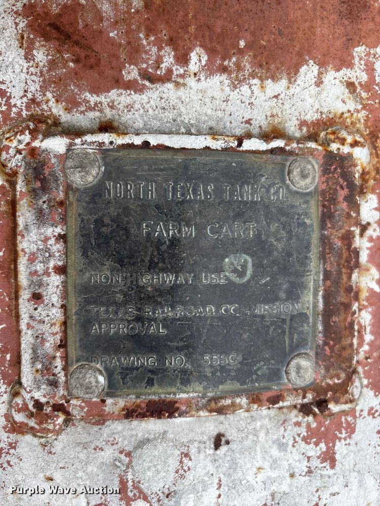 image for item EO4012 Shop Built portable propane tank trailer